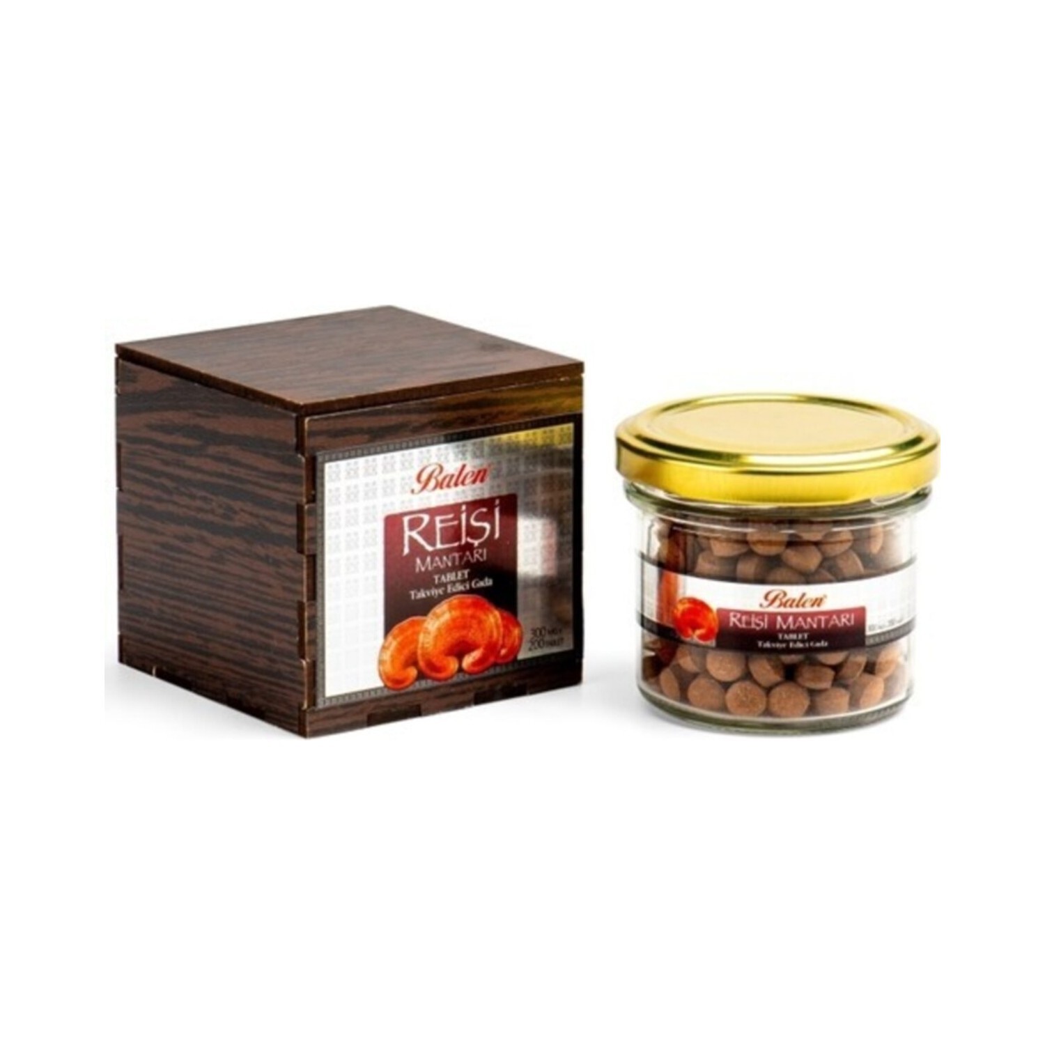 

Добавка Balen Reishi Mushroom 300 мг, 200 штук