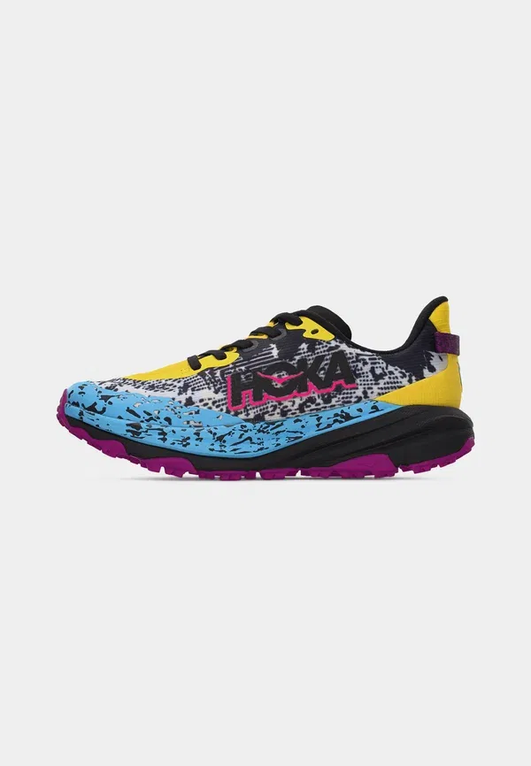 Кроссовки Speedgoat 6 унисекс - беговые кроссовки для неровных поверхностей Hoka, черный — фото 2