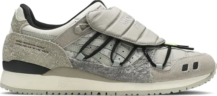 

Кроссовки limited edt x sbtg x gel lyte 3 og 'monsoon patrol - piedmont grey' Asics, серый