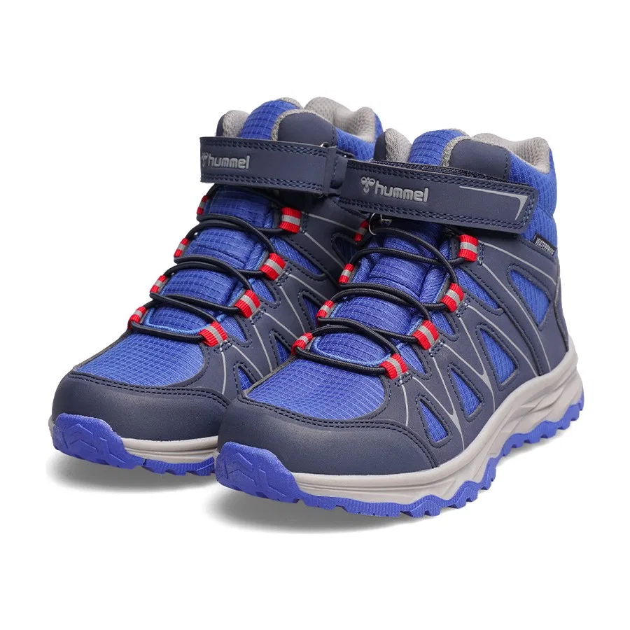 Детские кроссовки с высоким берцем Reyo High Jr. Hummel, Черный — фото 4