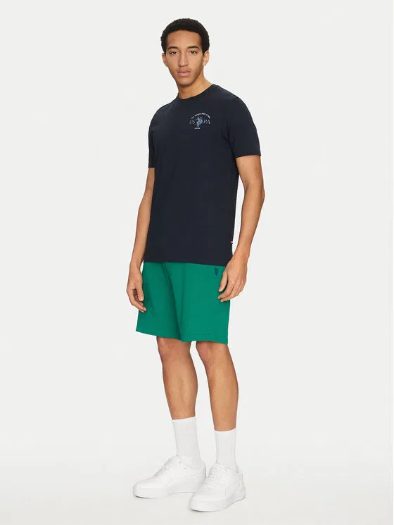 Футболка regular fit U.S. Polo Assn., темно-синий — фото 2