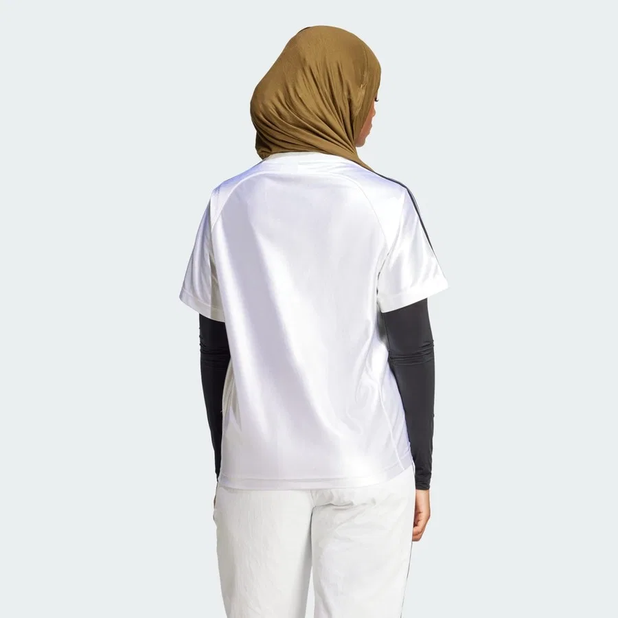 Футболка свободного кроя с принтом Adicolor Teamgeist Loose Tee adidas, Белый — фото 2