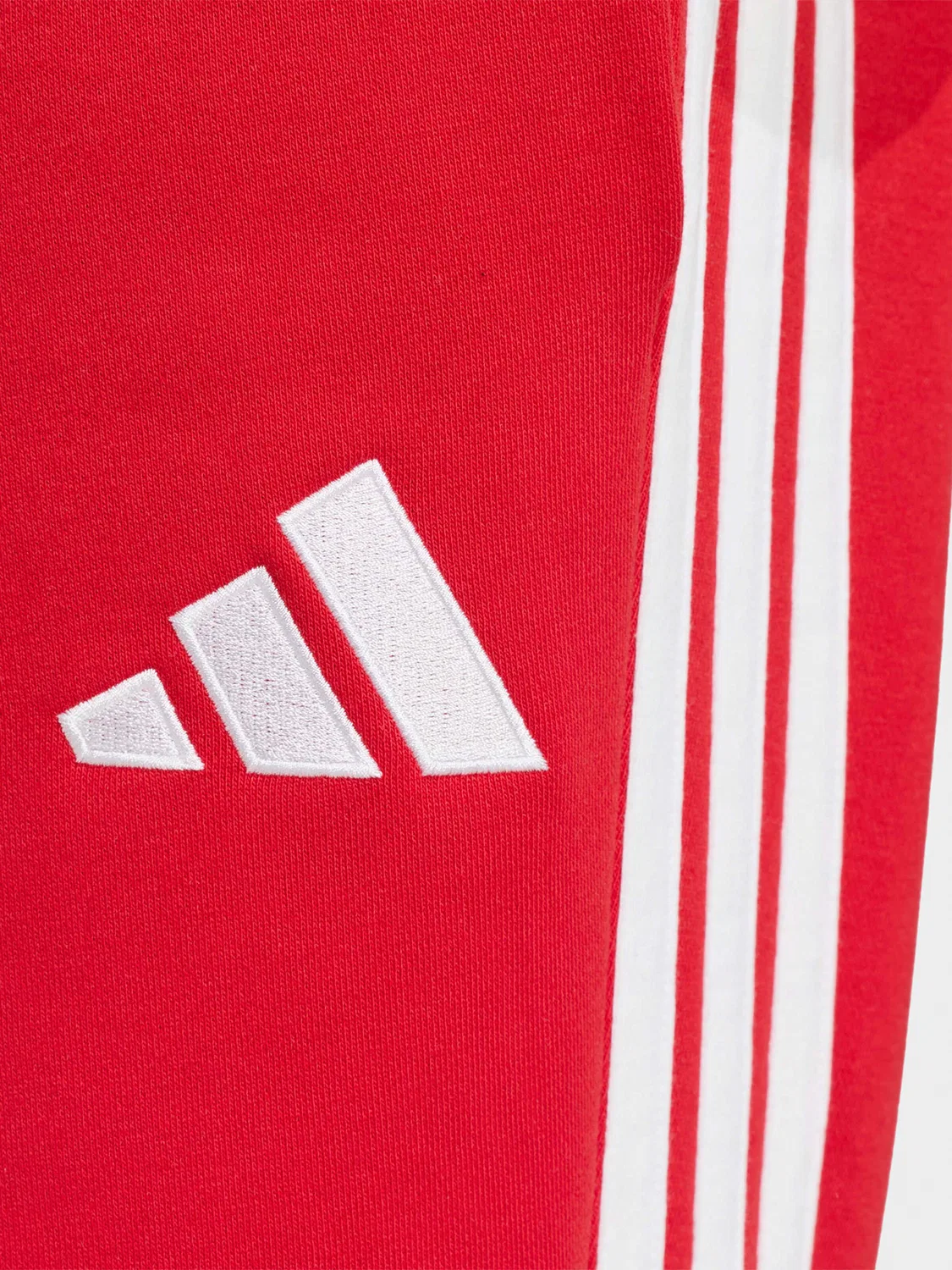 Спортивные брюки Adidas Performance Regular Workout Pants FCB DNA красного цвета — фото 3