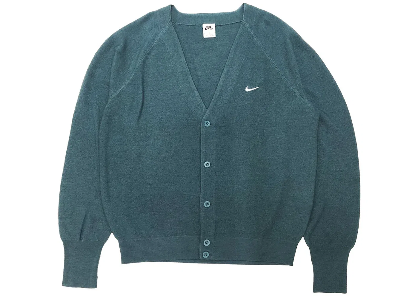 Мужской кардиган с длинным рукавом Cardigan (Asia Sizing) Nike, Mineral Teal