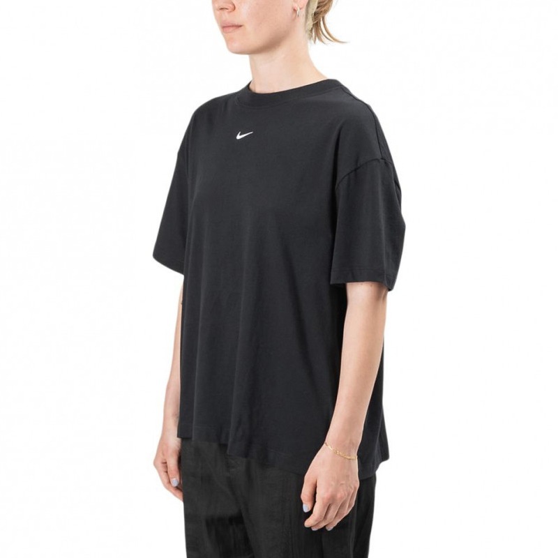 Футболка Nike Sportswear Essentials logo CT2587-010, черный — фото 4