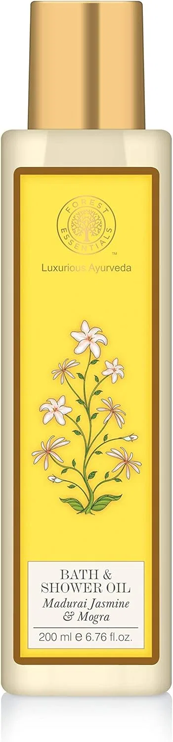 Масло для душа и ванны Madurai Jasmine and Mogra, Forest Essentials, 200 мл, Jasmine