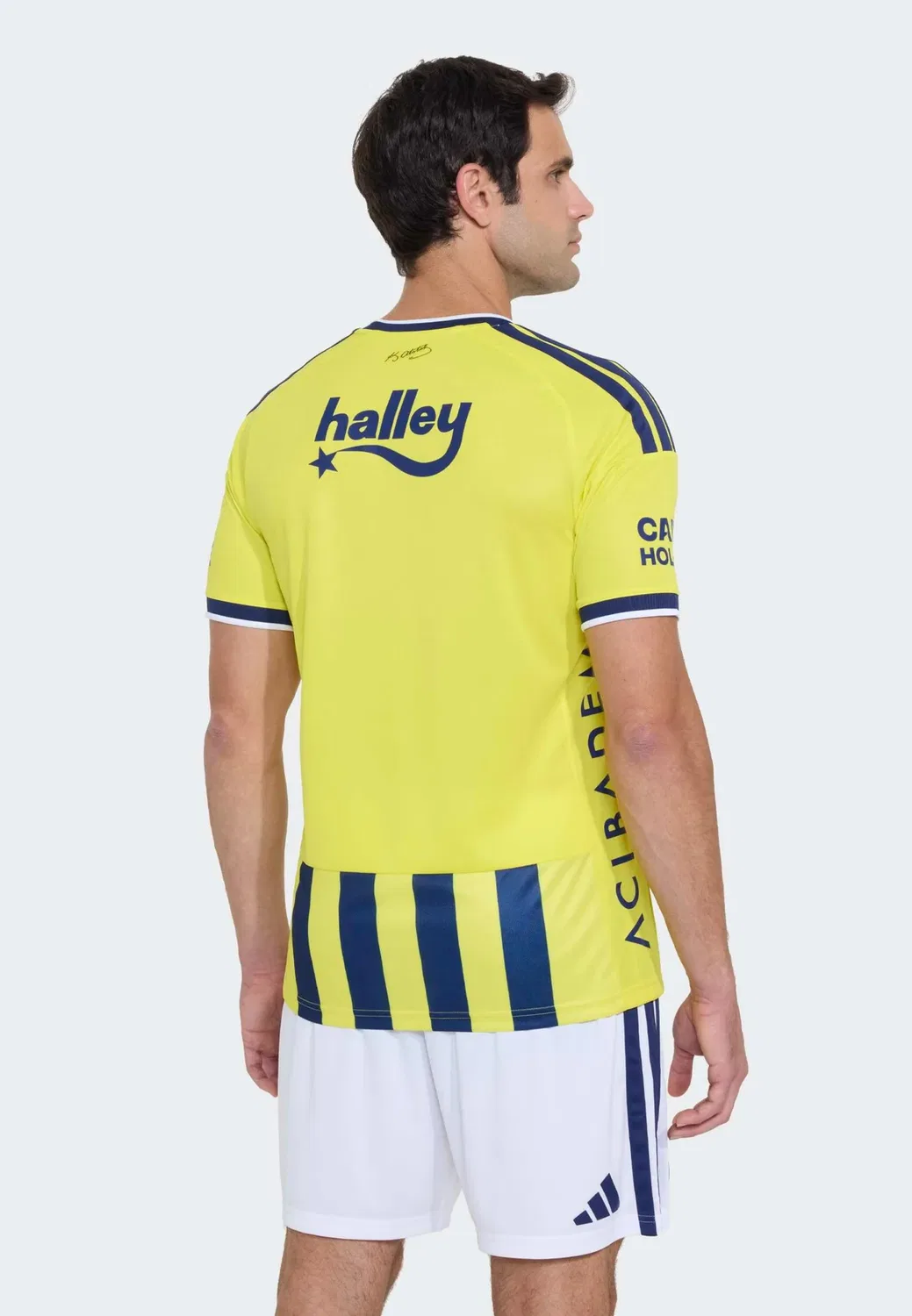 Домашняя клубная форма «Фенербахче» на сезон 2026/2027 Adidas Performance, Bright Yellow — фото 2