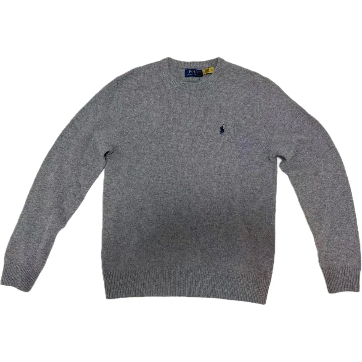 Мужской свитер с круглым вырезом Polo Ralph Lauren, Gray