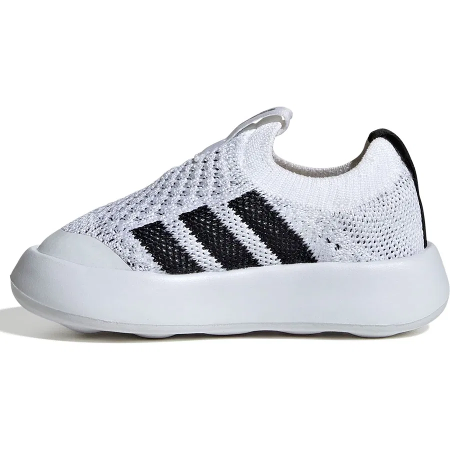 Детские спортивные кроссовки с моделью Bubblecomfy I, adidas, Белый — фото 2