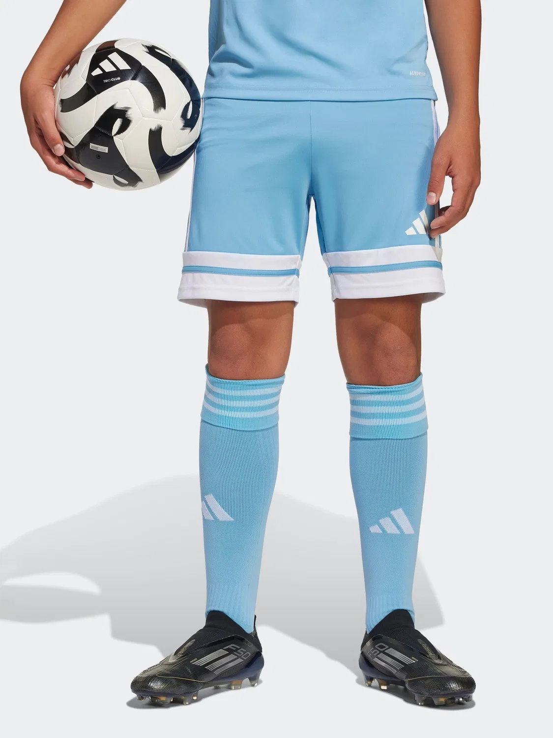 Шорты Squadra 25 adidas, светло-голубой