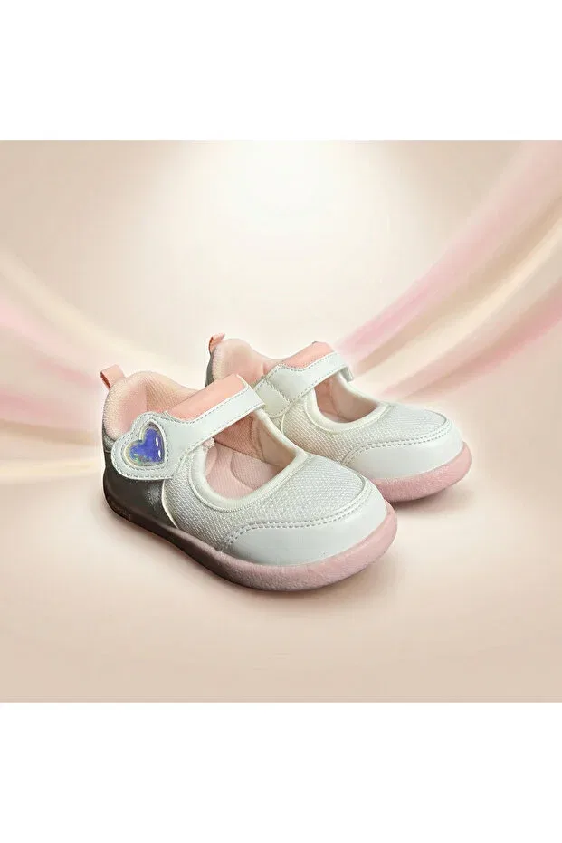 Детские ортопедические туфли для девочек Le Style De Marie, Powder White — фото 2