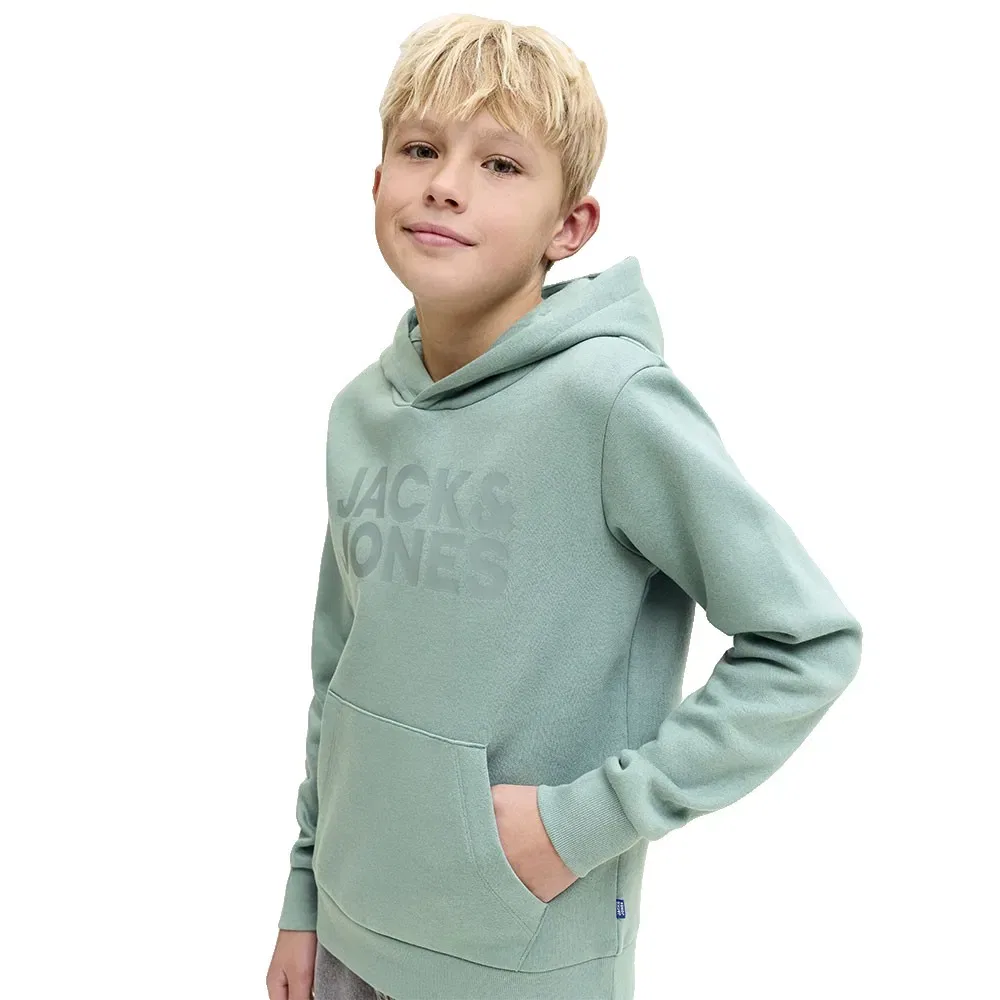 Худи Corp Logo Jack & Jones, зеленый — фото 4