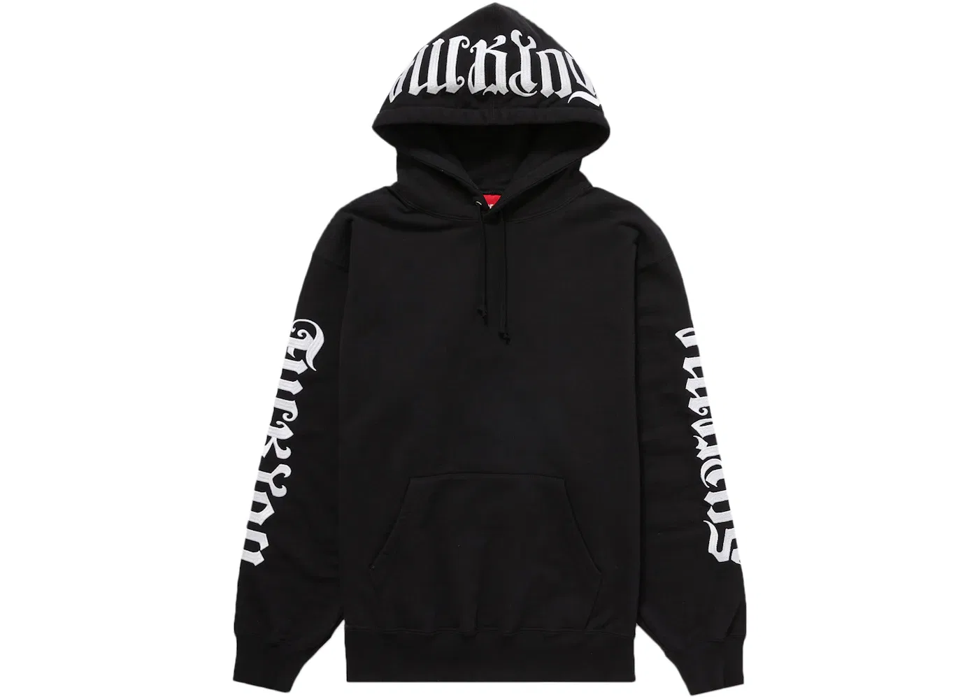 Мужской худи Supreme Ambigram Hooded Sweatshirt, Black