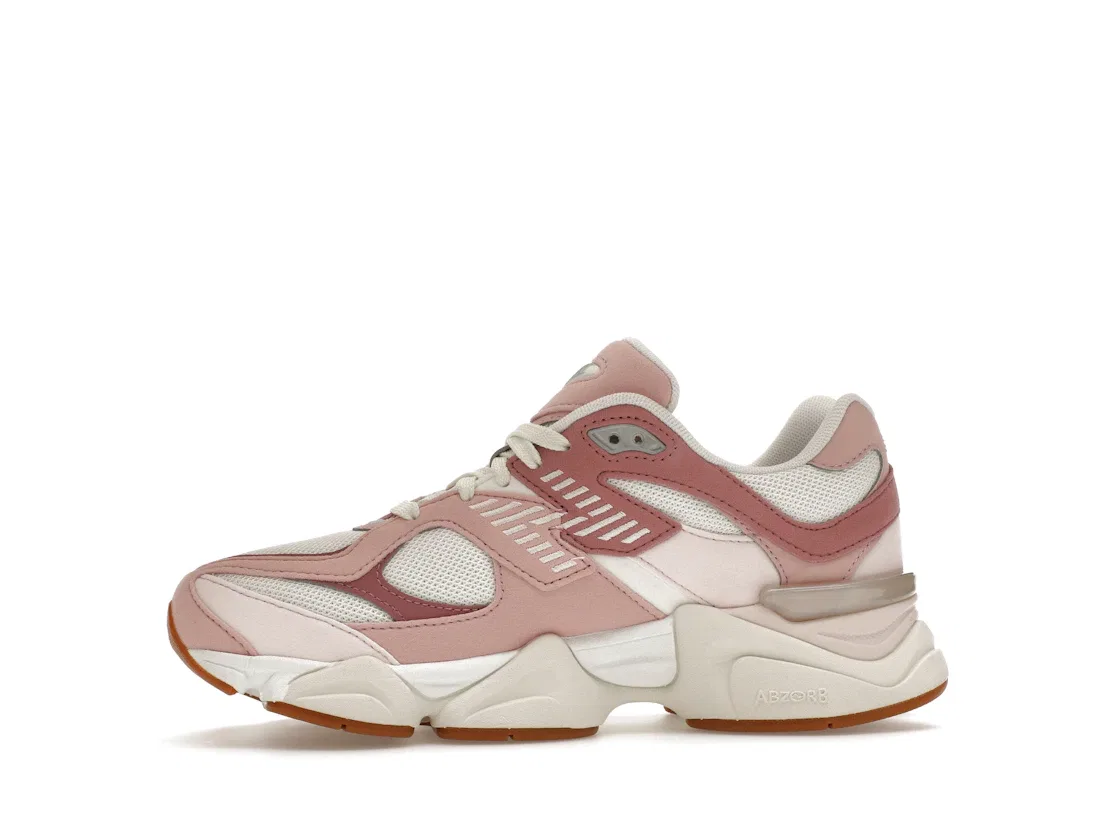 Детские кроссовки с широкой колодкой New Balance 9060, Rose Pink — фото 3
