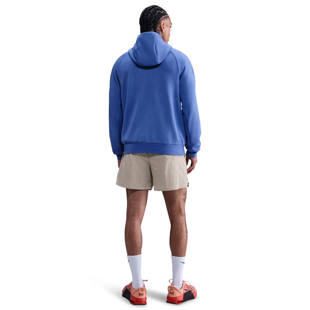 Мужское худи на молнии Nike Dri-FIT UV Primary, цвет Comet Blue/Comet Blue — фото 2