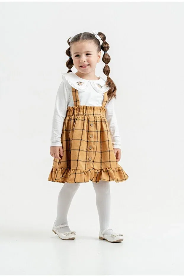 Детское платье для девочек без рукавов Harika Kids, Sarı