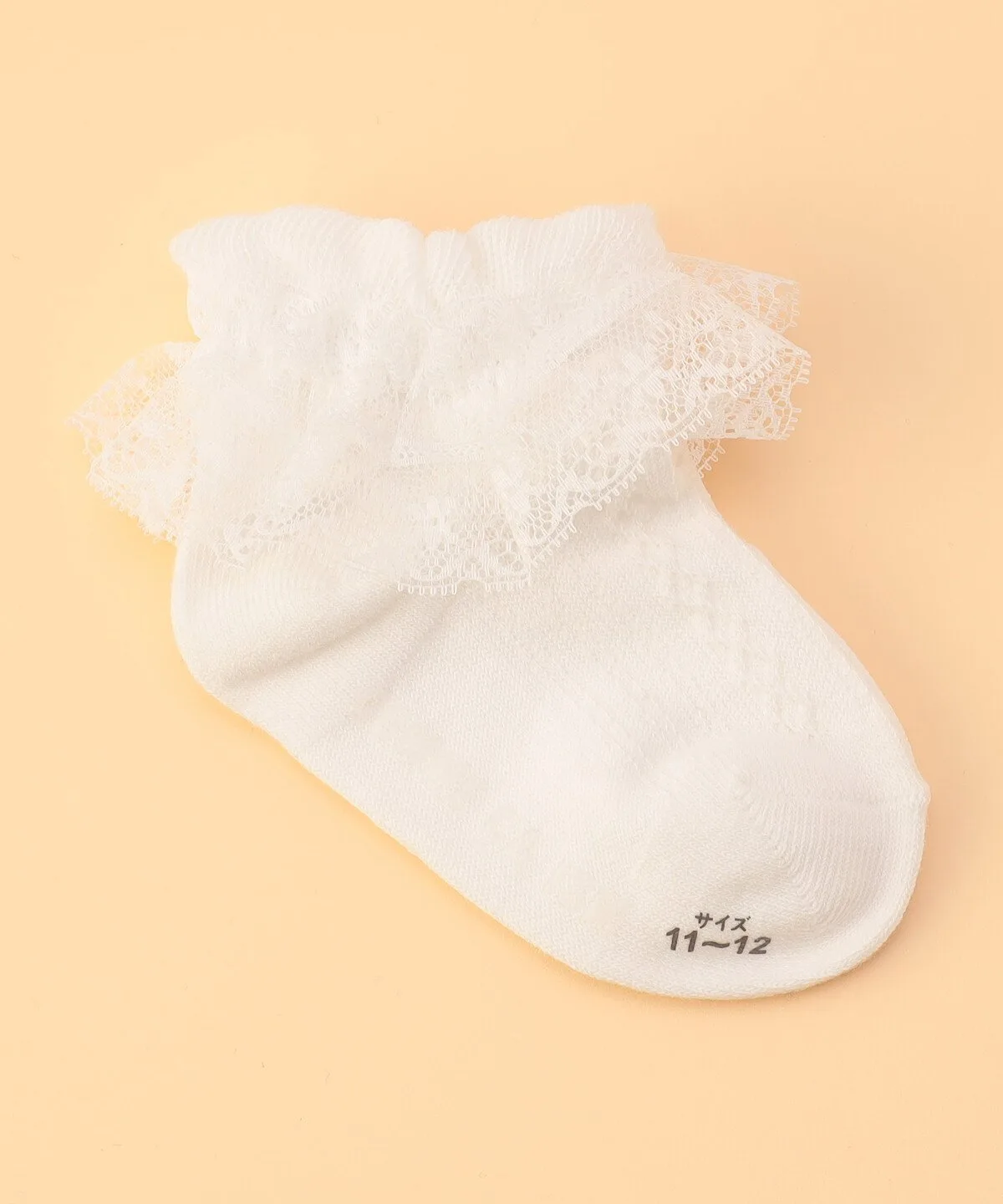 Короткие кружевные носки Comme Ca Ism, white