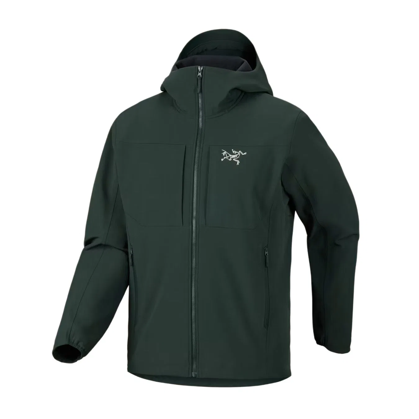 Мужская софтшелл-куртка с длинным рукавом Arcteryx, Dark Jade