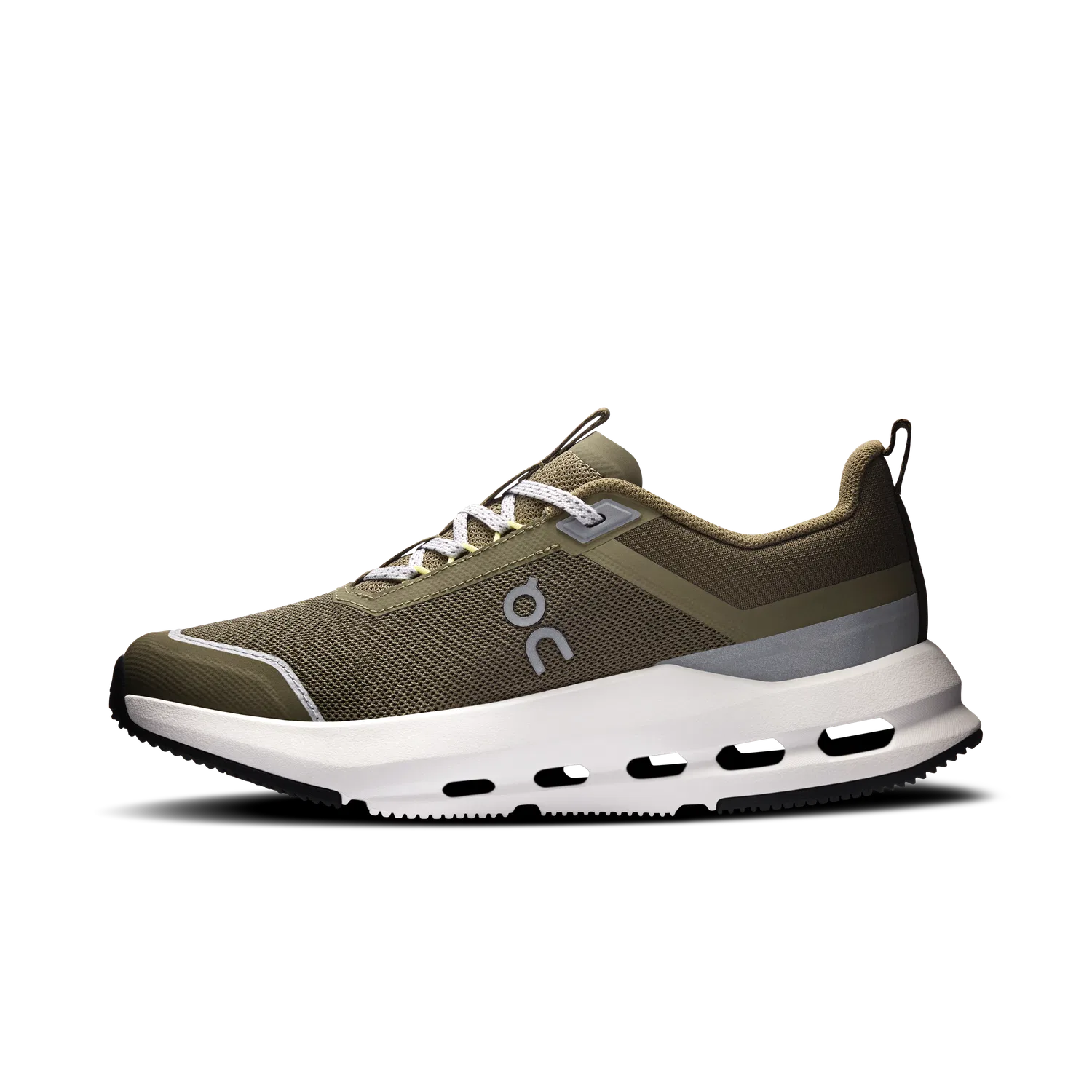 Детские кроссовки с амортизацией CloudTec Cloudnova Youth On, Olive Limelight — фото 4