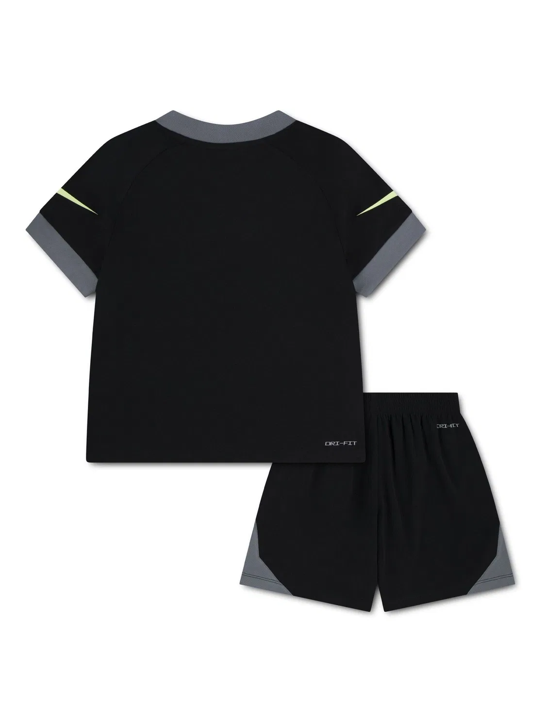 Комплект футболки и шорт Nike Black Swoosh Love, черный — фото 2