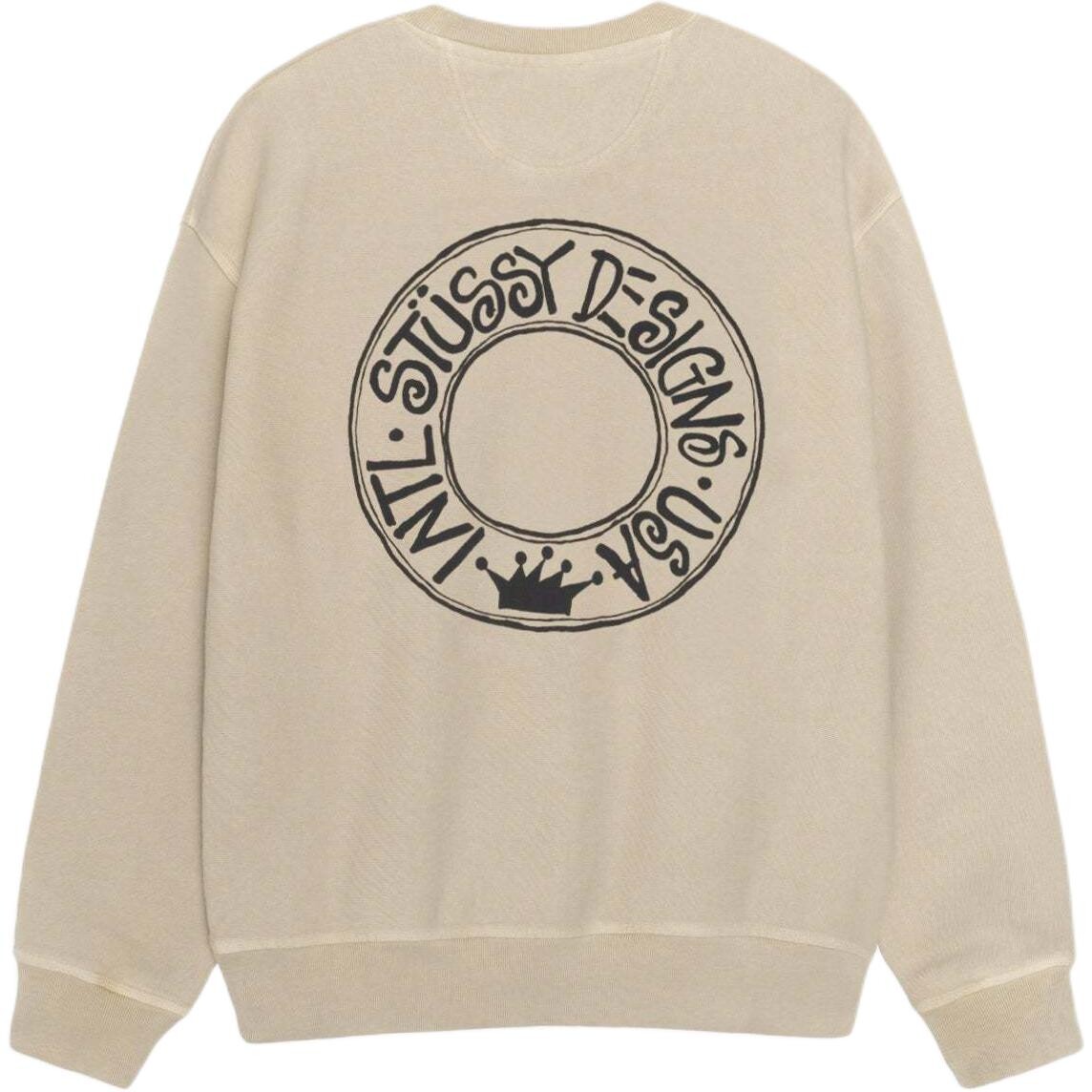 Свитшот унисекс из осенней серии 2024 года Stussy, оранжевый — фото 3