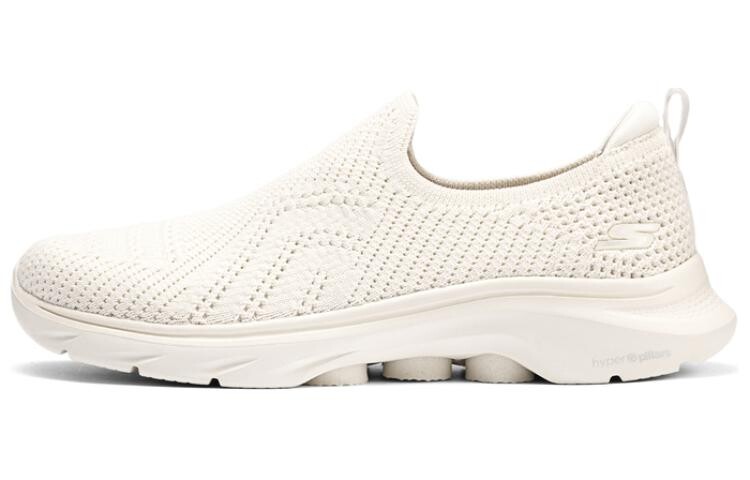 

Кроссовки Skechers WOMEN"S GO WALK Lifestyle Shoes Women's Low-top Milky White, слоновая кость, Бежевый, Кроссовки Skechers WOMEN"S GO WALK Lifestyle Shoes Women's Low-top Milky White, слоновая кость