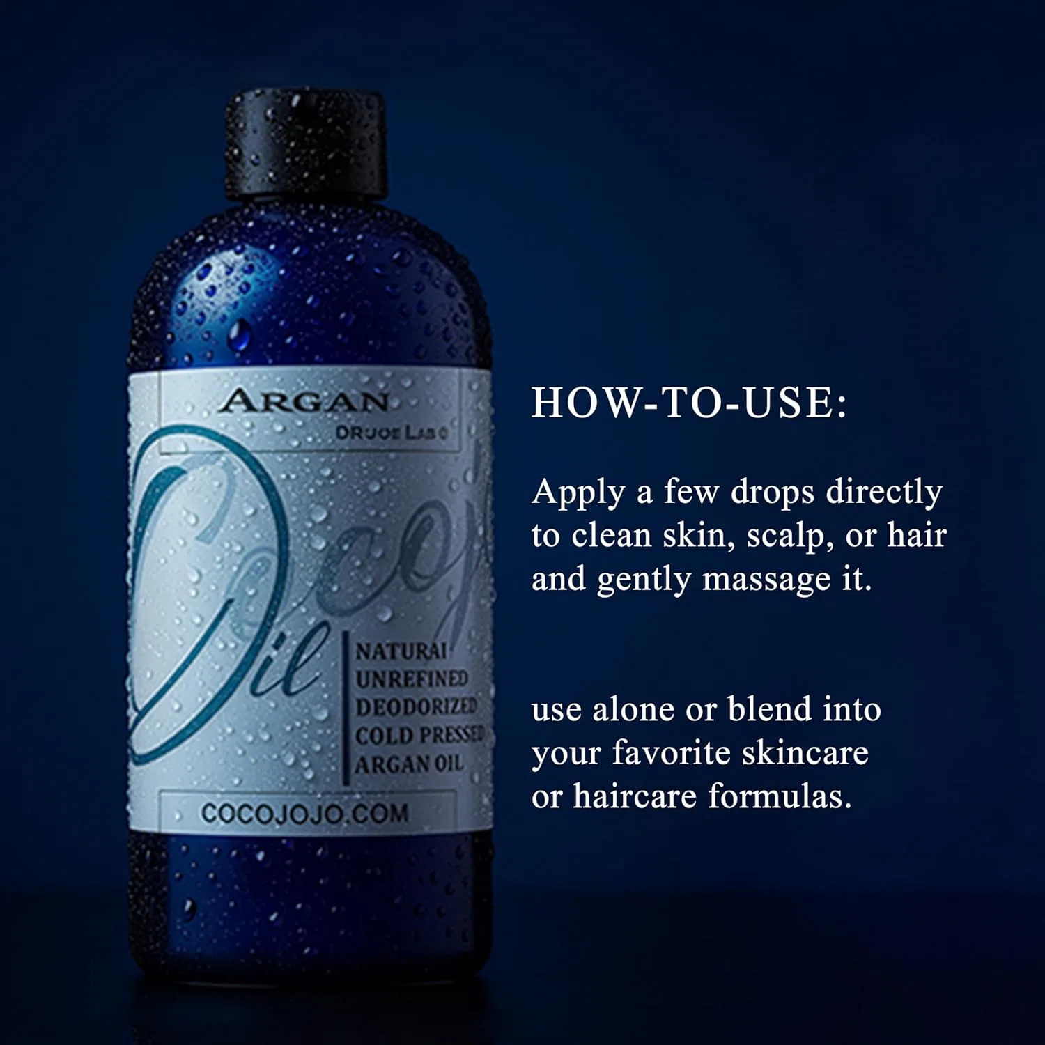 Масло для тела Argan Oil, cocojojo, 946.35 мл — фото 4