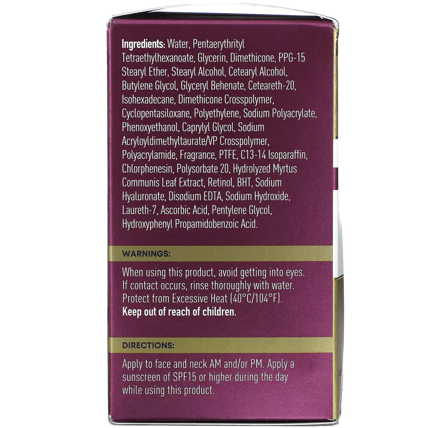 RoC, Retinol Correxion, дневной крем для максимального увлажнения, 48 г (1,7 унции) — фото 4