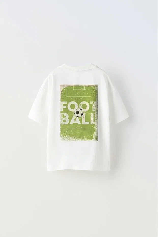 Детская футболка для мальчиков с принтом Believe The Champ Clothing, White