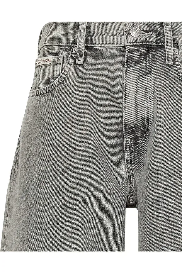 Женские джинсы широкие Calvin Klein, Gray — фото 4