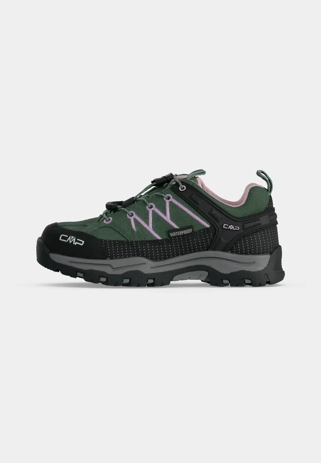 Детские походные ботинки Regel Low WP унисекс Cmp, Green Tea/Soft Pink — фото 2