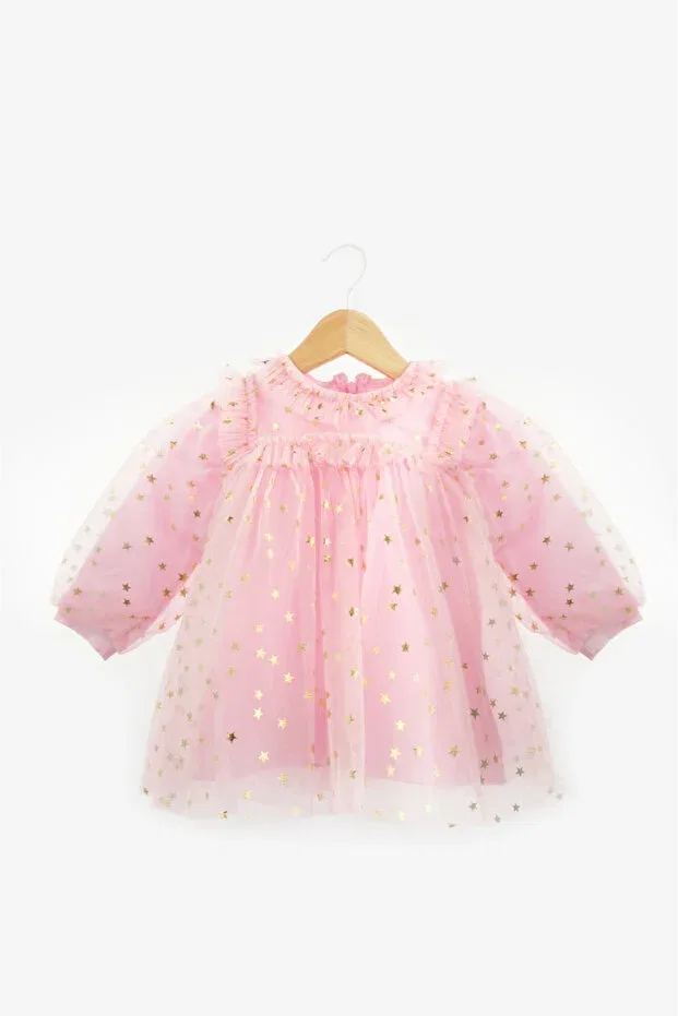 Детское платье для девочек с длинным рукавом vanessa Le Mabelle, Pink