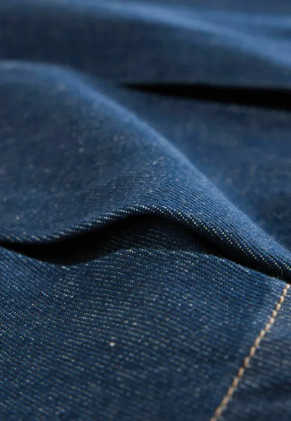 Юбка джинсовая Pleated Denim Skirt Next, Dark Wash — фото 3
