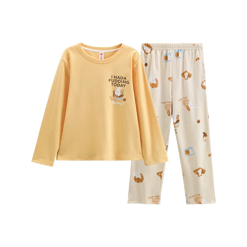 Детский комплект нижнего белья с принтом FX25931297 Apricot Yellow FENTENG
