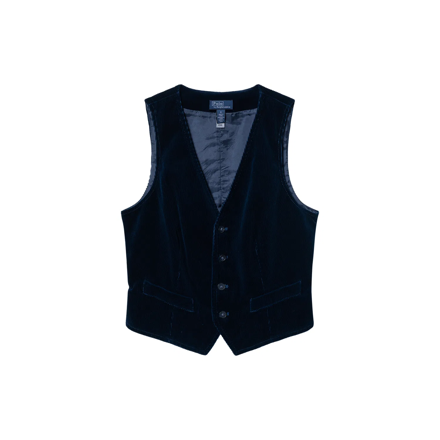 Женский вельветовый жилет Polo Ralph Lauren, Indigo