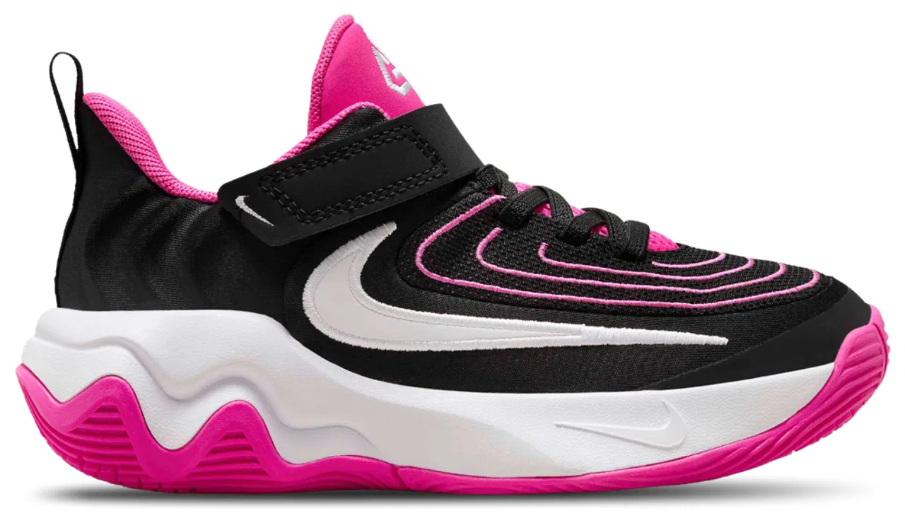 Кроссовки для мальчиков Giannis Immortality 4 Nike, цвет White/Laser Fuchsia/Black