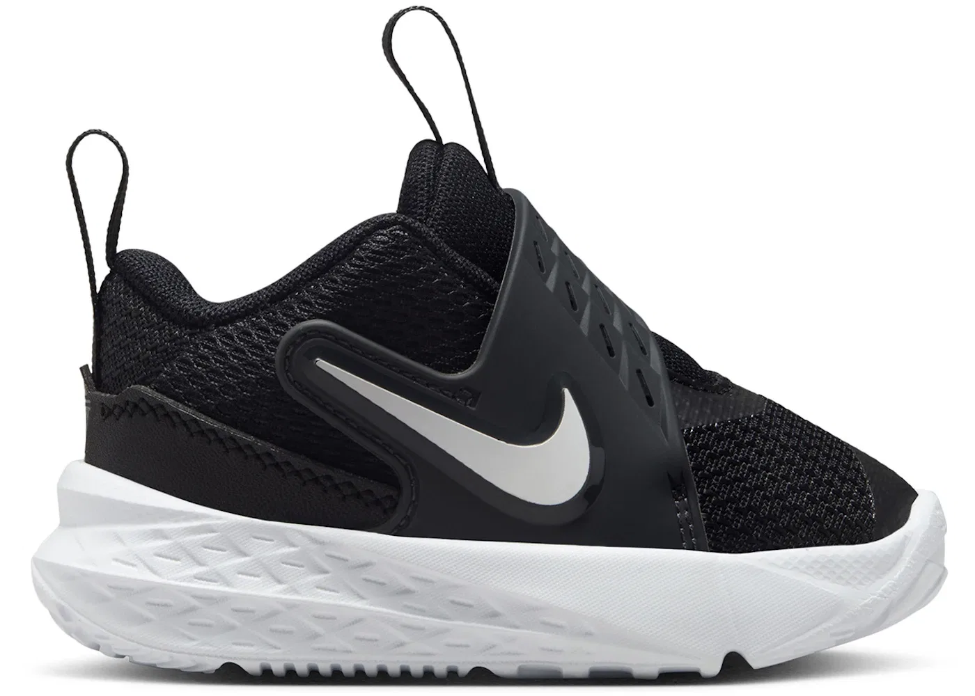 Детские кроссовки для мальчиков Nike Team Hustle D 12 Nike, Black/Anthracite/White