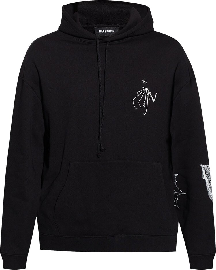 

Худи Raf Simons Gothic Hoodie 'Black', черный