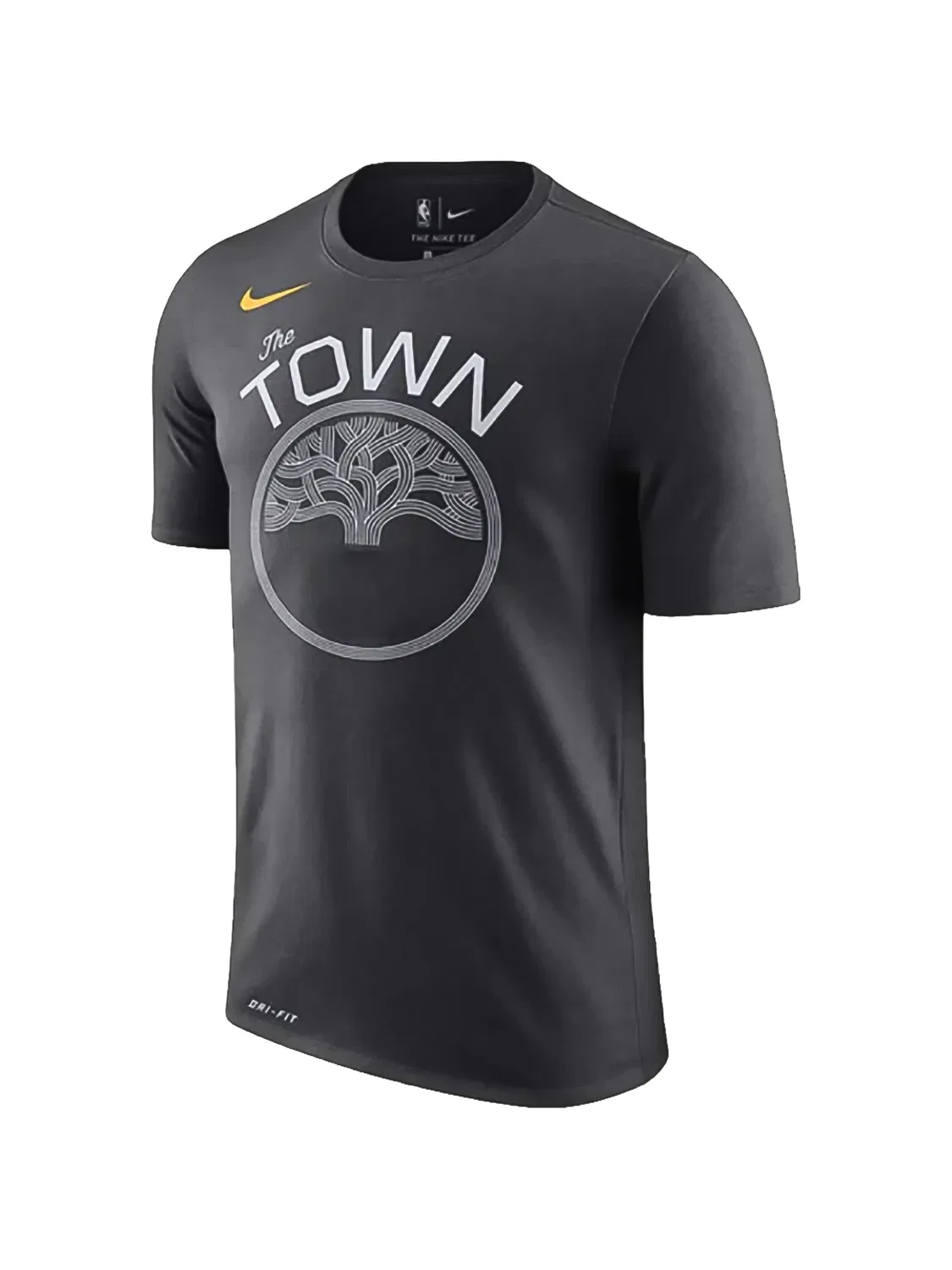 Футболка Dri-FIT с логотипом Nike, серый