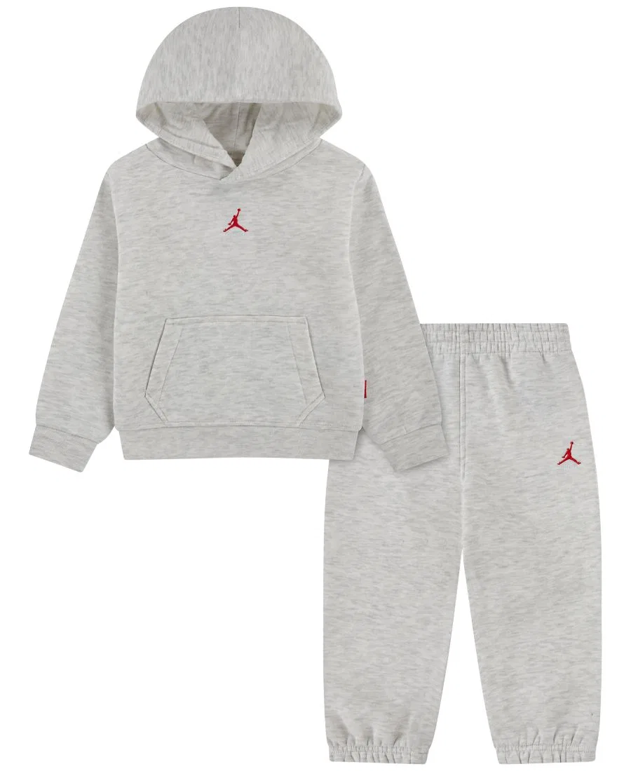 Комплект из худи и штанов, с капюшоном, Neutral Gray Heather Jordan