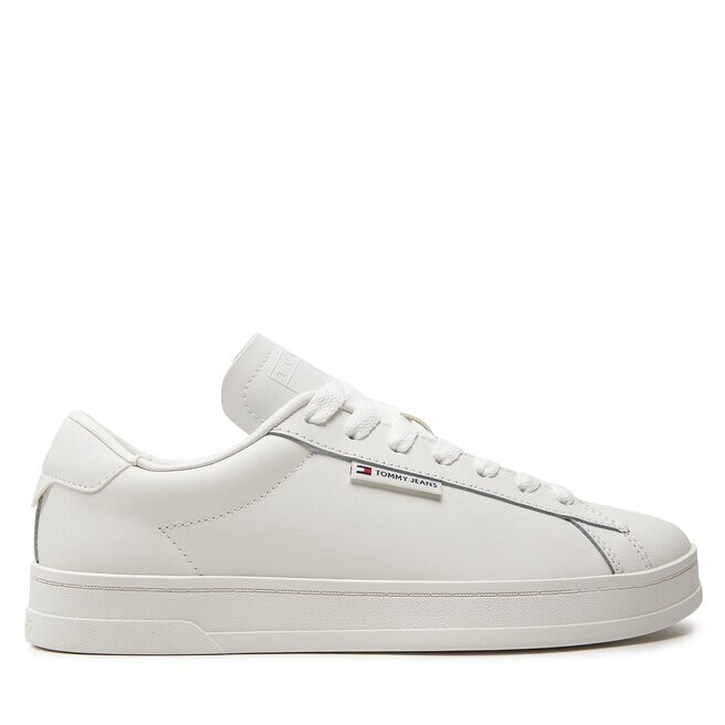 

Кроссовки Tommy Jeans Tjm Leather Low Cupsole EM0EM01374 Ecru YBL, экрю