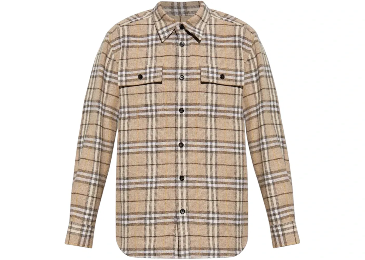 Мужская рубашка с длинным рукавом Burberry, Sand