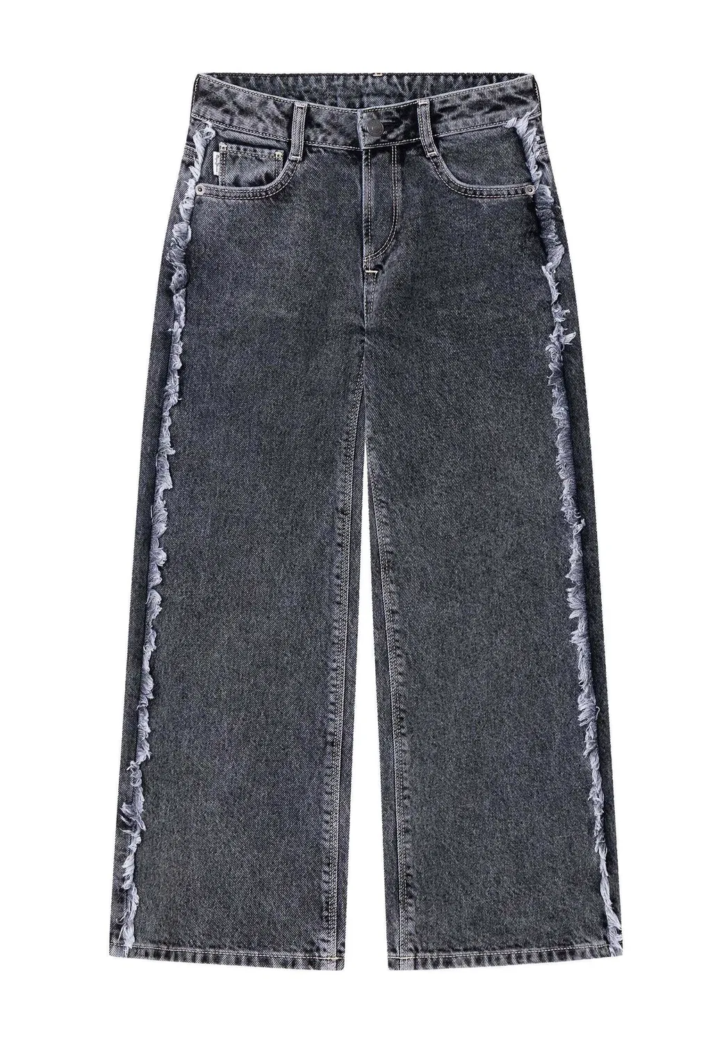 Широкие джинсы Lexy с бахромой - прямые джинсы Pepe Jeans, Denim