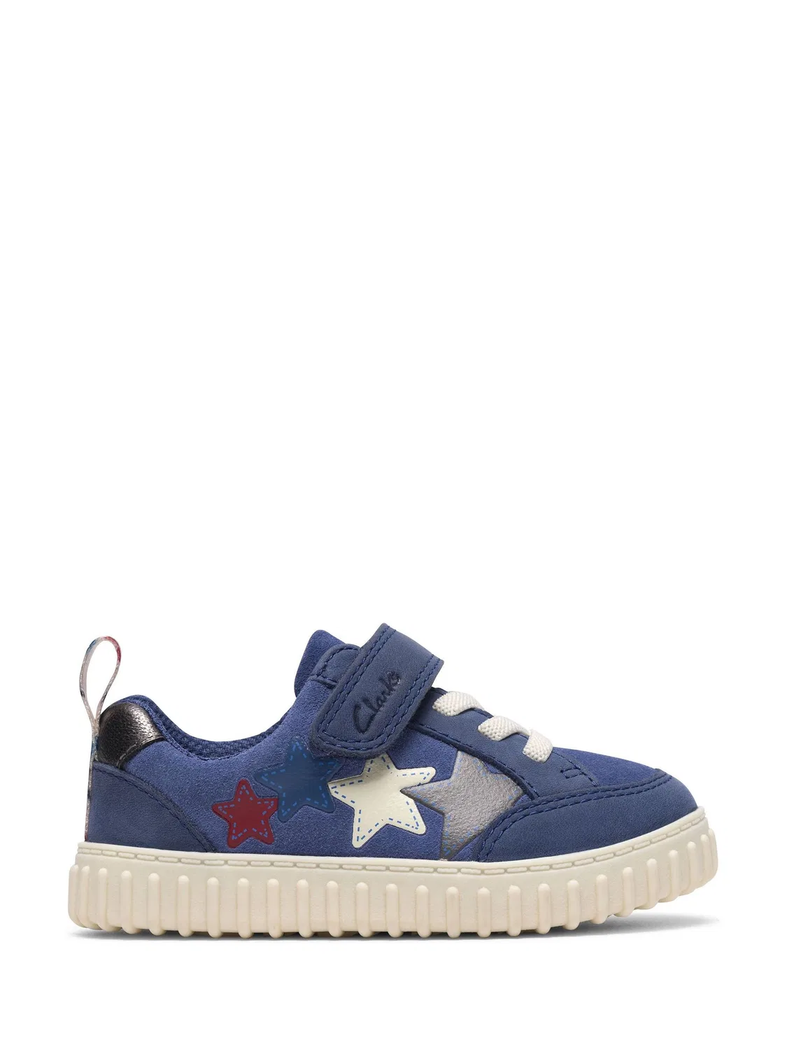 Кроссовки кожаные Cove Go Clarks, синий