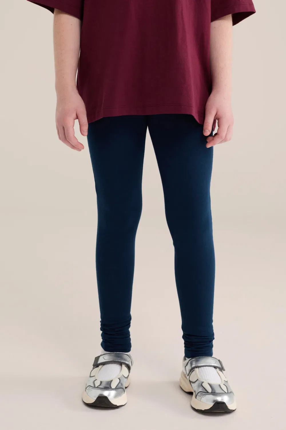 Леггинсы - брюки We Fashion, Dark Blue — фото 3