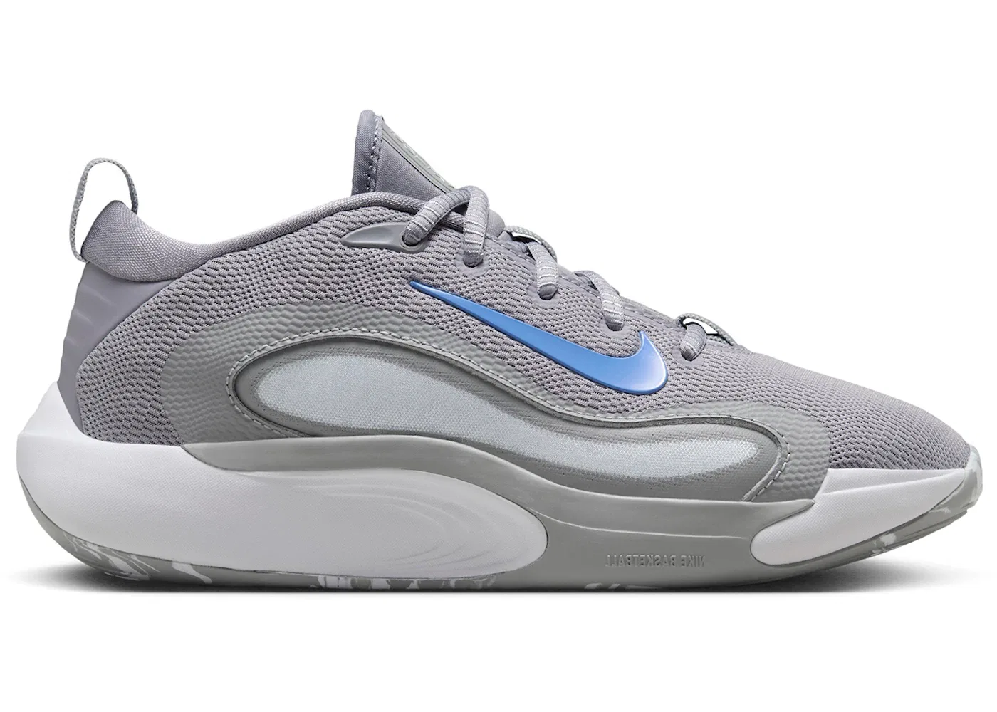 Детские кроссовки для бега Nike IsoFly Nike, Cement Grey/Light Smoke Grey/Pure Platinum/Royal Pulse