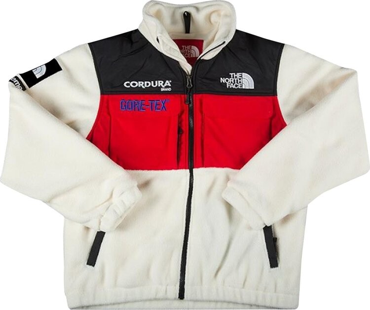 

Куртка Supreme x The North Face Expedition Fleece Jacket 'White', белый