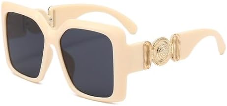 

Популярные квадратные солнцезащитные очки 2027 года для женщин, в стиле ретро, ​​для мужчин, модные солнцезащитные очки для путешествий, женские солнцезащитные очки UV400 MTZJH, Beige