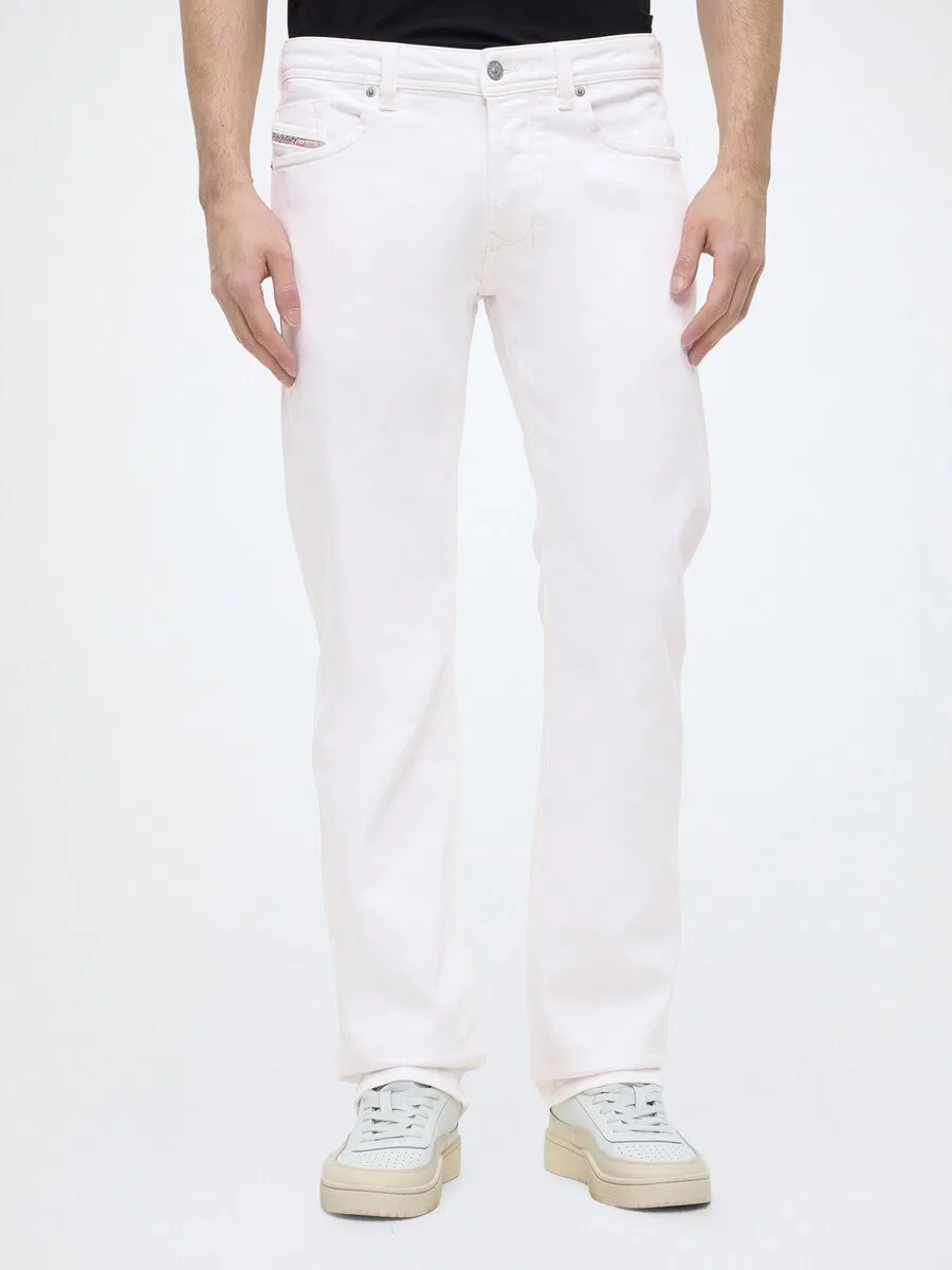 Джинсы DIESEL Regular Jeans '1985 LARKEE' белого цвета — фото 2