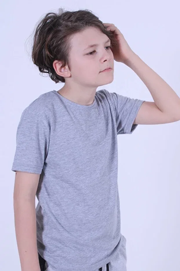 Детская футболка с длинным рукавом Panio Kids, Gray